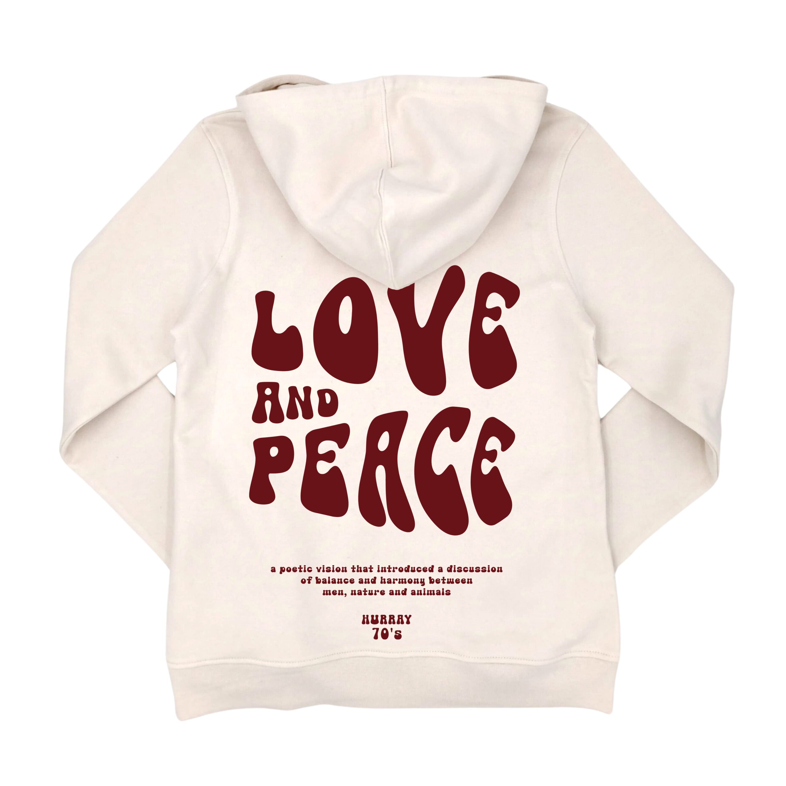 Felpa Love And Peace