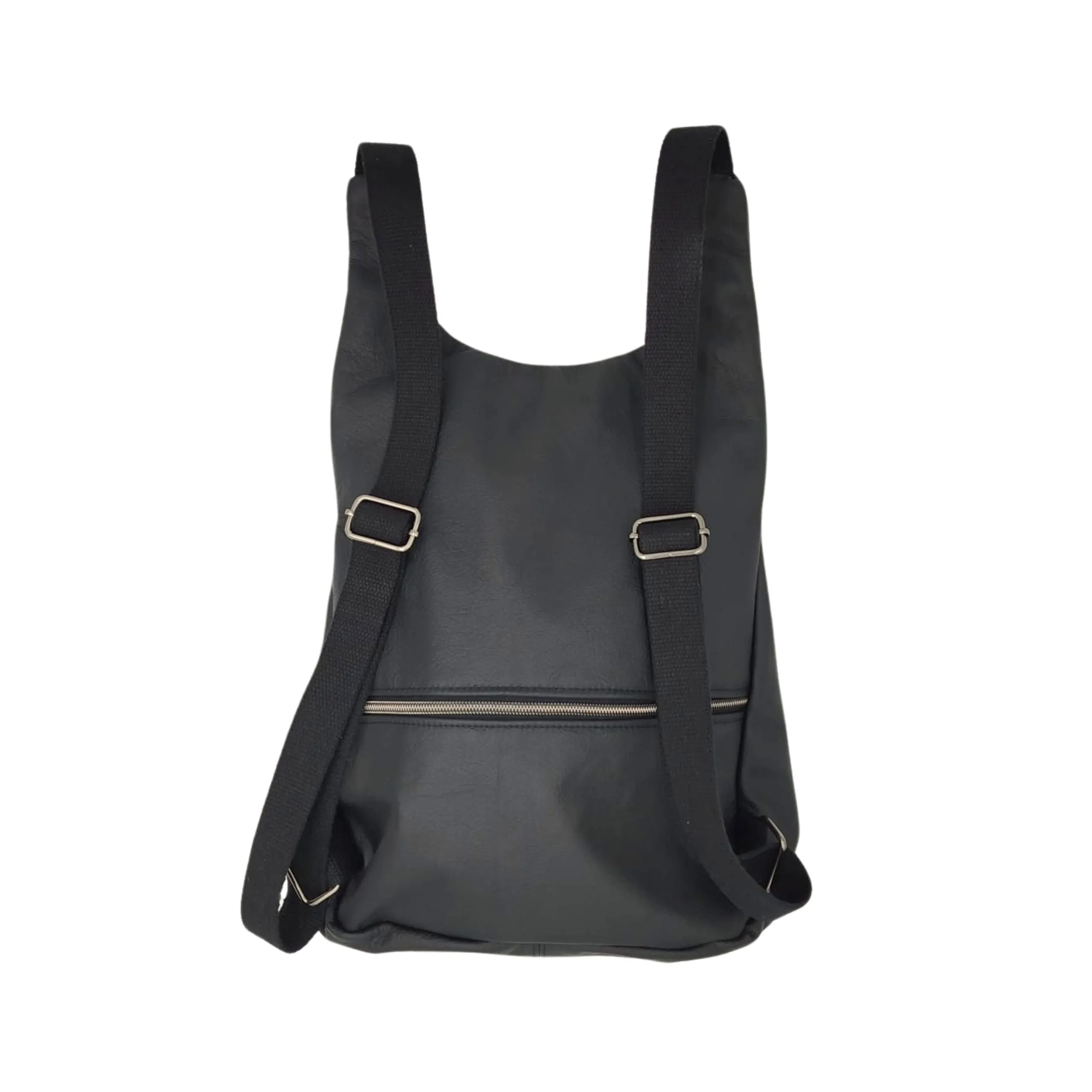 Zaino Verapelle Nero tasca esterna - immagine 2